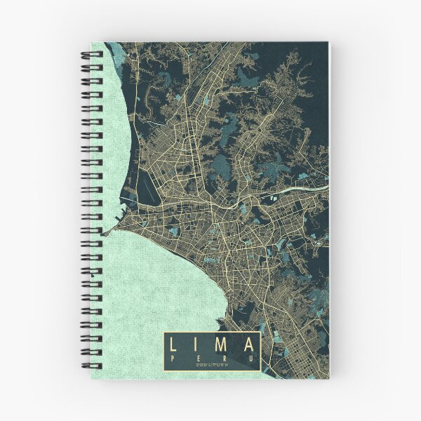 Item preview, Lima City Map of Peru - Summer designed and sold by deMAP.