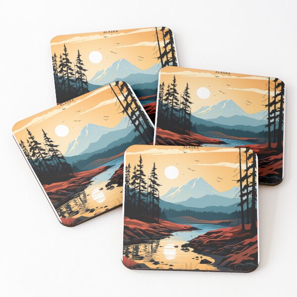 Item preview, Cooper Landing Alaska Wilderness Escape designed and sold by NeuralVibe.