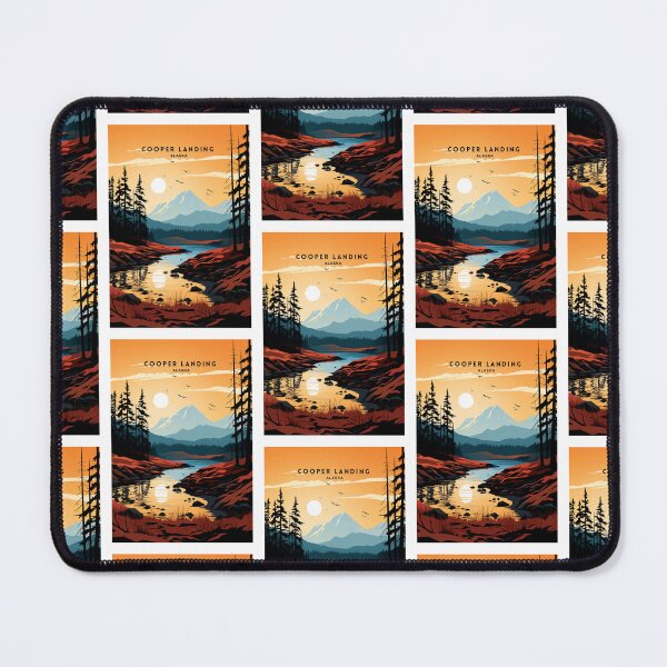 Item preview, Cooper Landing Alaska Wilderness Escape designed and sold by NeuralVibe.