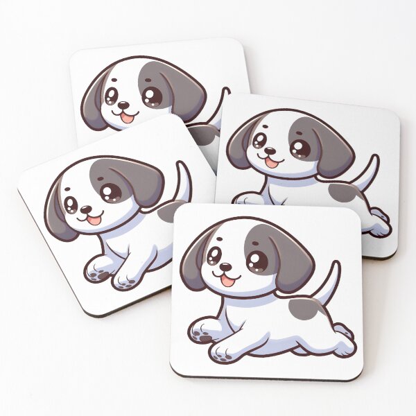 Item preview, Chibi English Pointer Running designed and sold by City0fDreams.