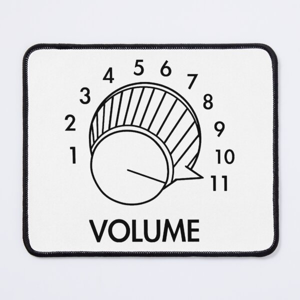 Item preview, Volume Knob Up To 11 Spinal Tap Inspired Funny Guitar TShirt For Musicians TShirt T Premium, Tee shi designed and sold by melania-maciel.