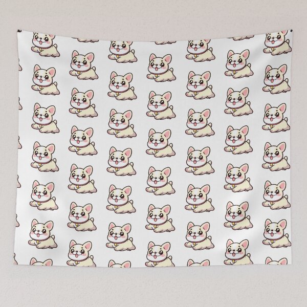 Item preview, Chibi French Bulldog (Frenchie) Running designed and sold by City0fDreams.