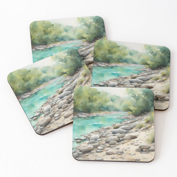 Item preview, Turquoise River  designed and sold by CalmnessbyChoice.