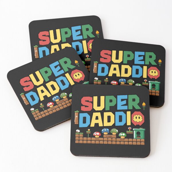 Item preview, Super Daddio Funny Dad Gamer Father's Day  designed and sold by ViktoonShirts.