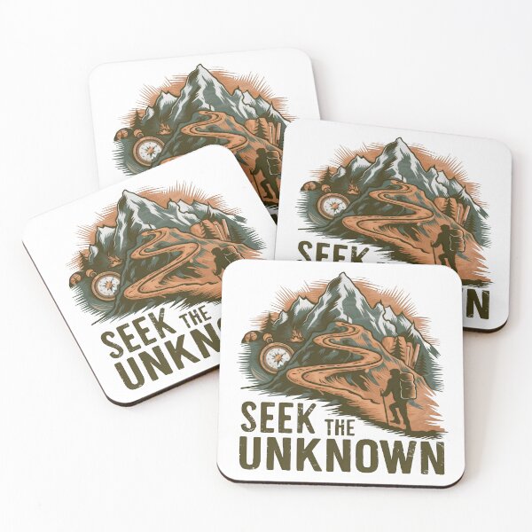 Item preview, Seek the Unknown Adventure Hiking designed and sold by behnay.