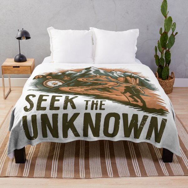 Item preview, Seek the Unknown Adventure Hiking designed and sold by behnay.