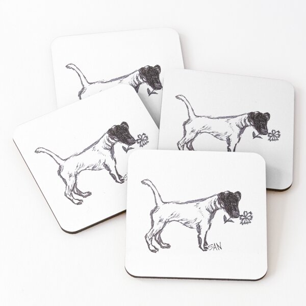 Item preview, Smooth Fox Terrier Sketch designed and sold by TurnipWilson.