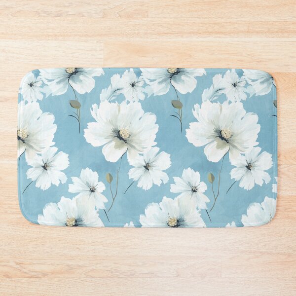 Item preview, Jatrena - Flowers white blue (18/20) designed and sold by sabantha.