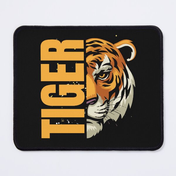 Item preview, Tiger typographic and illustration  designed and sold by ShopTwentyFour.