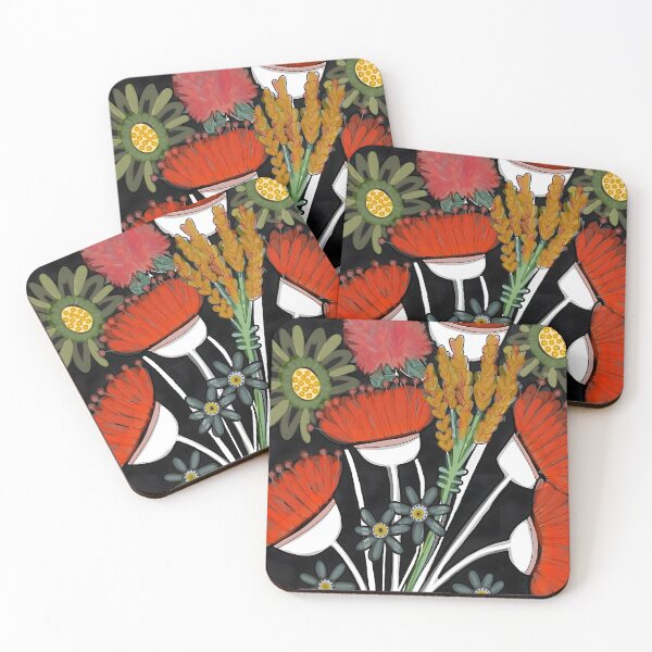 Item preview, Floodle red natives designed and sold by bekki smith.