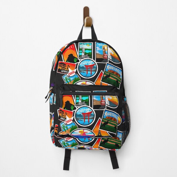 Item preview, Travel stickers  designed and sold by MetroInk.
