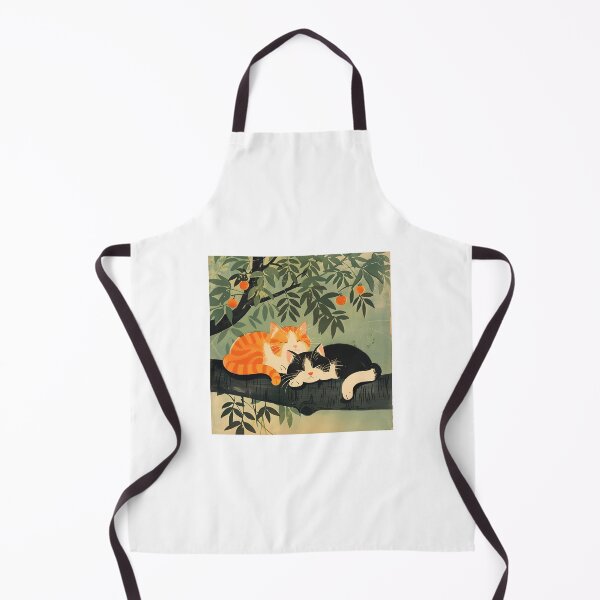 Item preview, Vintage Japan art cute orange cat designed and sold by AngelinaBezm.