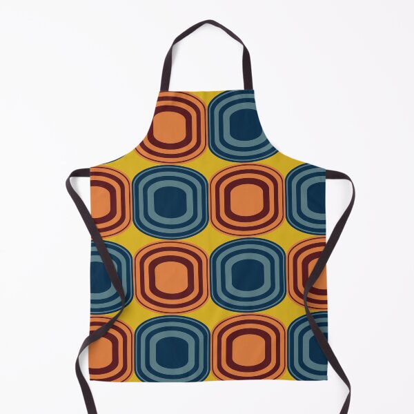 Item preview, retro geometric 1970's style pattern designed and sold by pauloneill-art.