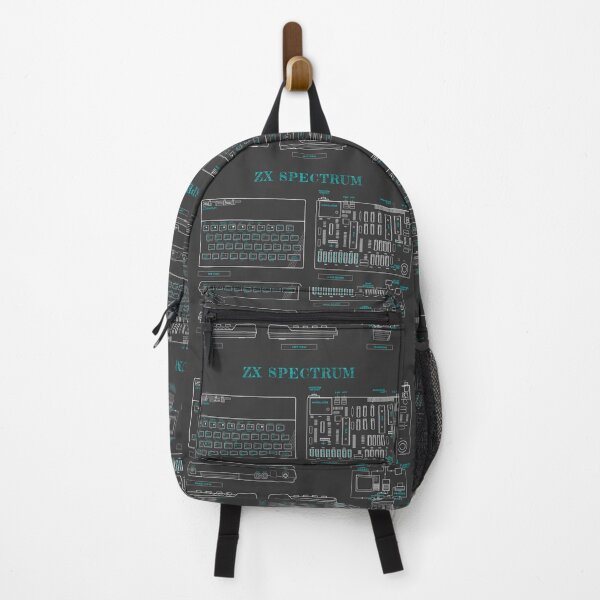 Item preview, ZX Spectrum (Grey and Turquoise Blueprint) designed and sold by BGALAXY.