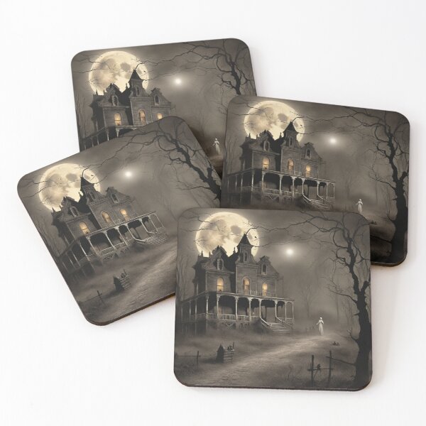 Item preview, Haunted Forest Mansion: Enchanted Halloween Night designed and sold by EnchantedVista.