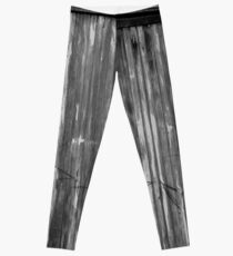 Old Wooden Garage Leggings