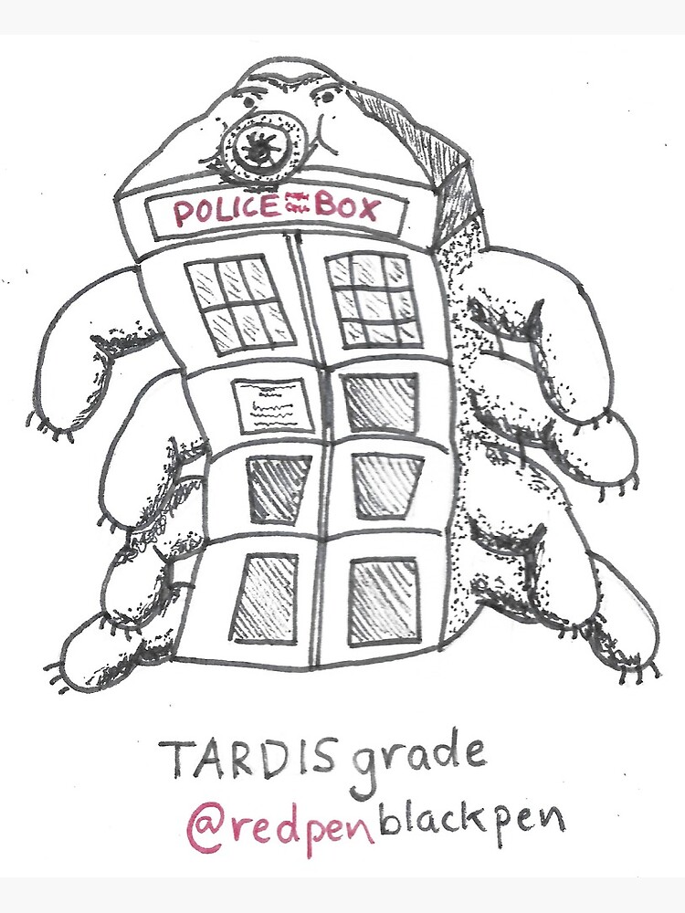 TARDISgrade by redpenblackpen