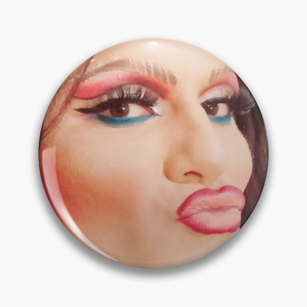 Item preview, Portrait photography of a man with transvestite makeup designed and sold by Carré Comme Orange.