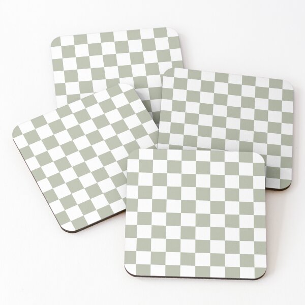 Item preview, Sage Green and White Checkered designed and sold by starrylite.