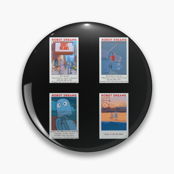 Item preview, Robot Dreams Movie Sticker Set / T Shirt designed and sold by DiverseDazzle.