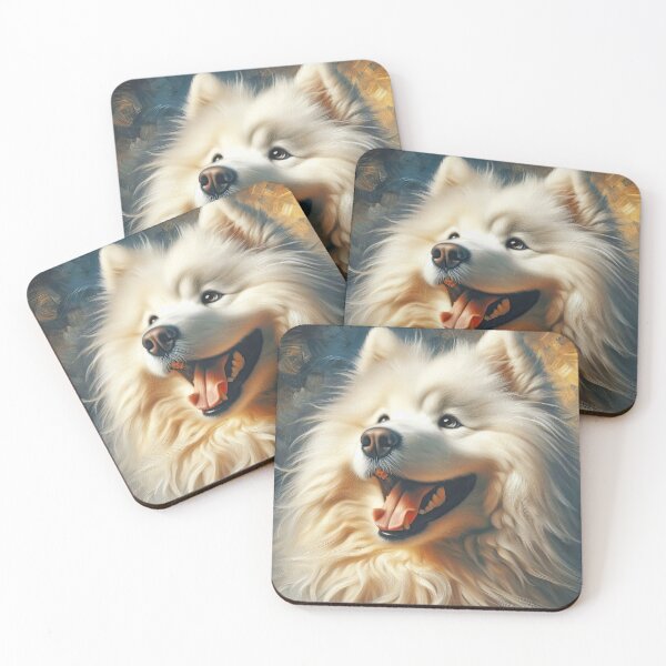 Item preview, Samoyed Sami Smile Happy Floof  designed and sold by LazioJoe.