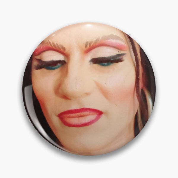 Item preview, Portrait photography of a man with transvestite makeup designed and sold by Carré Comme Orange.
