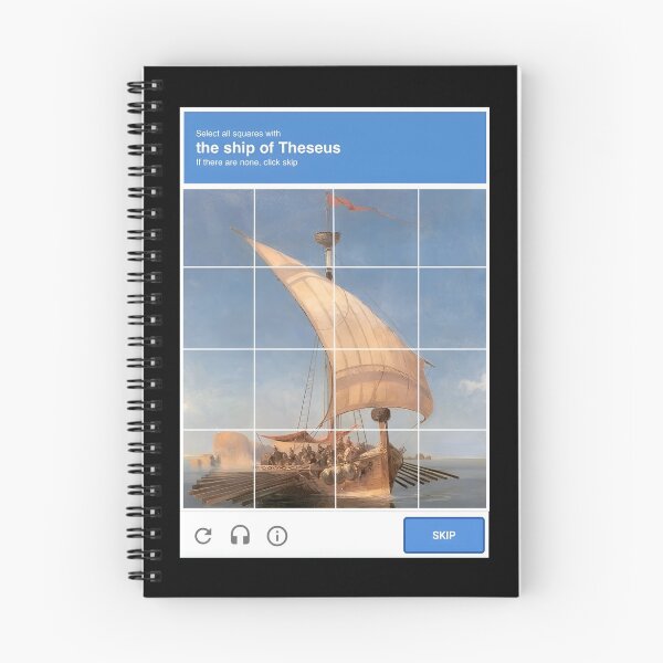 Item preview, The ship of Theseus CAPTCHA  designed and sold by Cleanthes.