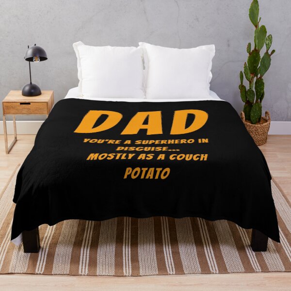 Item preview, Dad: you are a superhero in disguise... mostly as a couch potato - Father's day gift designed and sold by Pflugart.