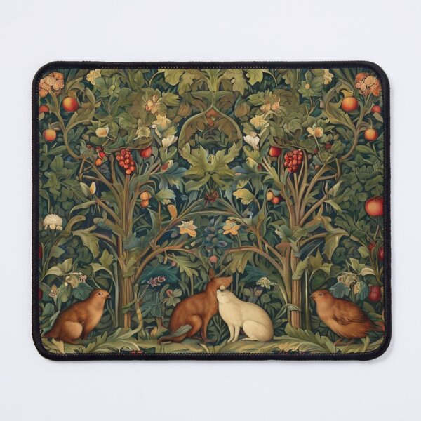 Item preview, Into the forest beautiful fresco design after William Morris designed and sold by Vintage Designs +.