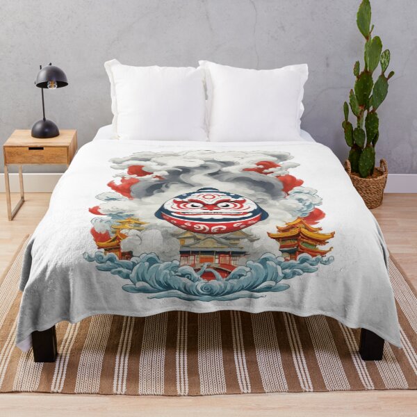 Item preview, Japanese Daruma Aesthetic Yokai Vintage designed and sold by LuminOrb.