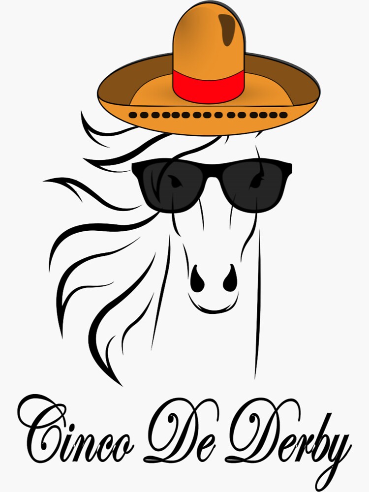 "Kentucky Derby Party" Sticker by Amirimer Redbubble