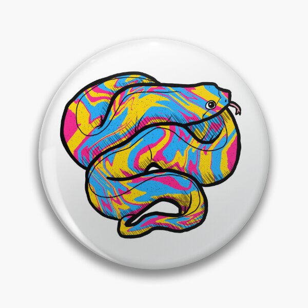 Item preview, Pride Snake Pansexual designed and sold by CrazyStarlight.