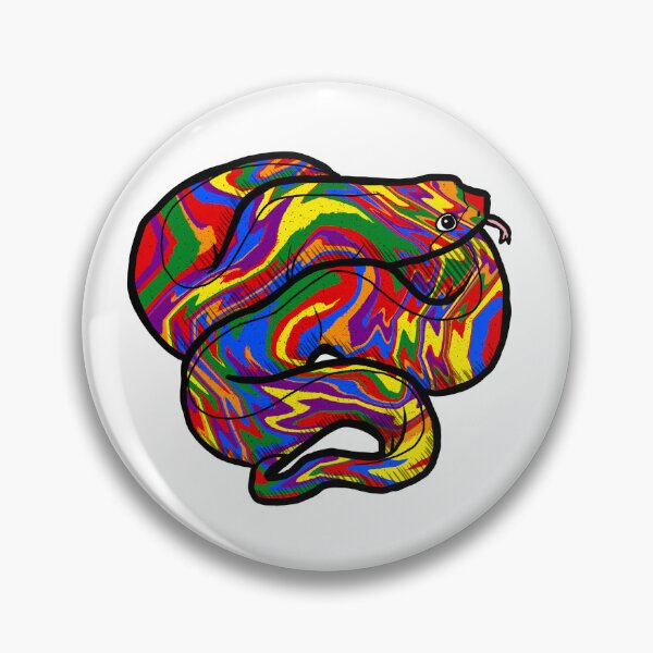 Item preview, Pride Snake Rainbow designed and sold by CrazyStarlight.