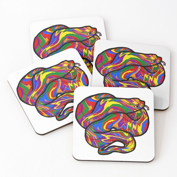 Item preview, Pride Snake Rainbow designed and sold by CrazyStarlight.
