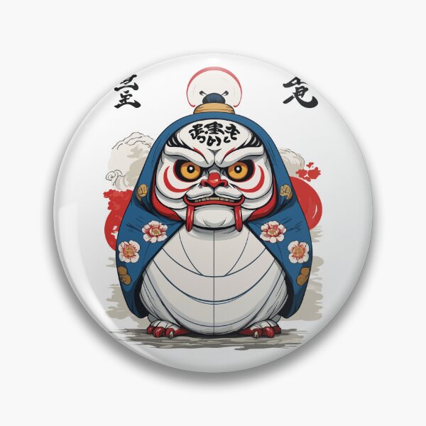 Item preview, Japanese Daruma Aesthetic Yokai Design designed and sold by LuminOrb.