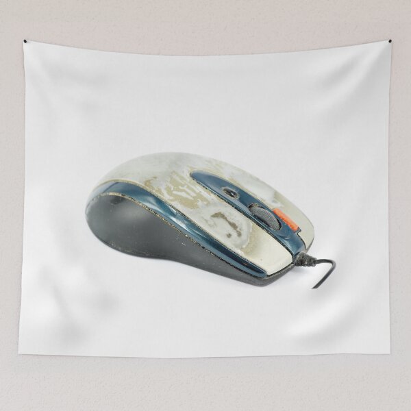 Item preview, old computer mouse on white designed and sold by goceris.