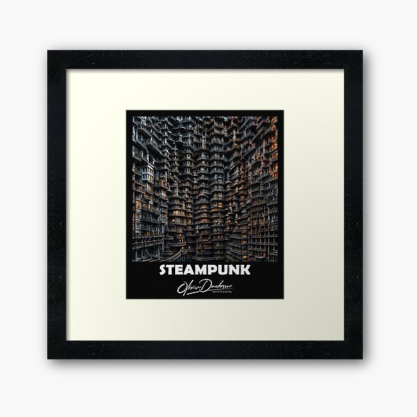 Aperçu de l'œuvre Steampunk 46 créée et vendue par olivier duchossoir.