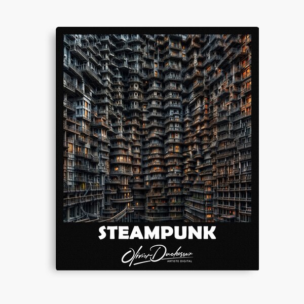 Aperçu de l'œuvre Steampunk 46 créée et vendue par olivier duchossoir.