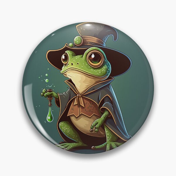 Item preview, frog wizard designed and sold by Hakubiya.