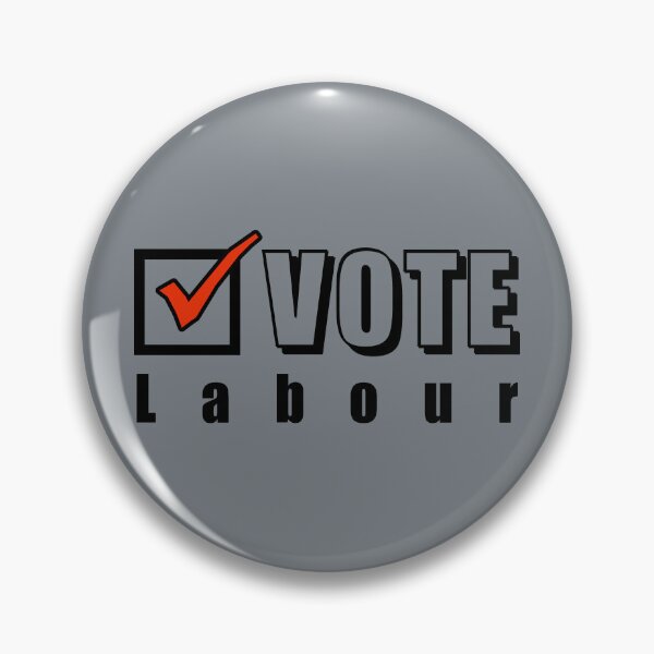 Item preview, Vote Labour. Election ballot tick box (black) designed and sold by SolidEarthArt.