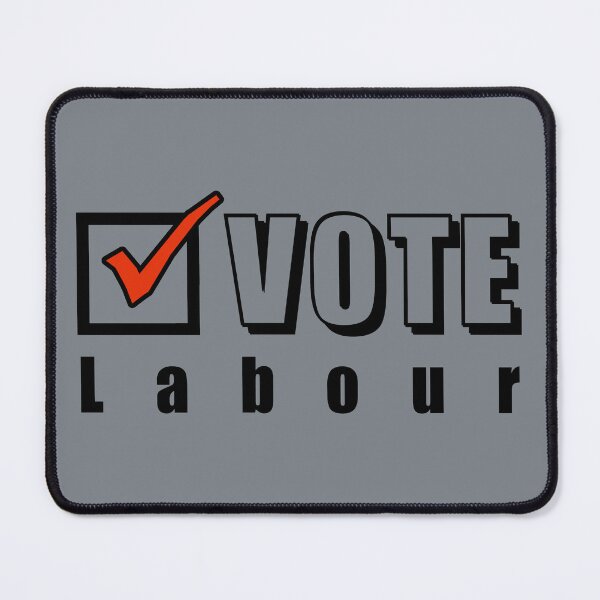 Item preview, Vote Labour. Election ballot tick box (black) designed and sold by SolidEarthArt.