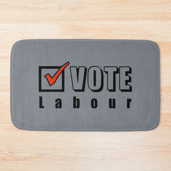Item preview, Vote Labour. Election ballot tick box (black) designed and sold by SolidEarthArt.