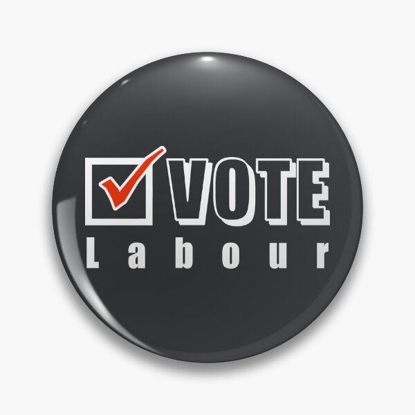Item preview, Vote Labour. Election ballot tick box (white) designed and sold by SolidEarthArt.