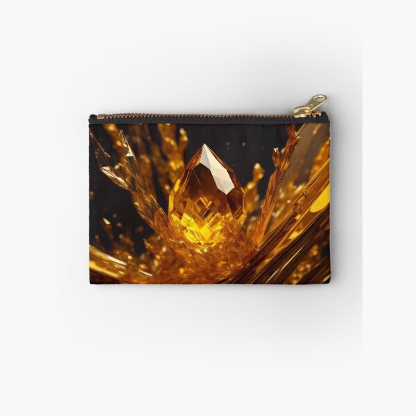 Item preview, abstract Golden Citrine 001 designed and sold by fleesphotos.