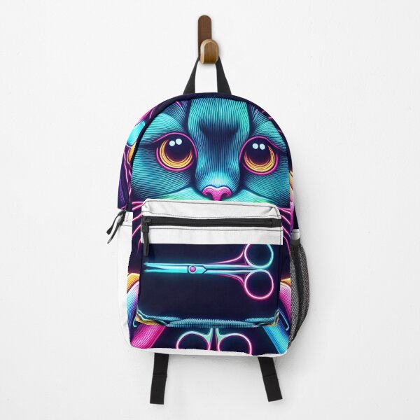 Item preview, Neon Kitty in the Dark #14 Cute Animal Designs designed and sold by Kinyah88.