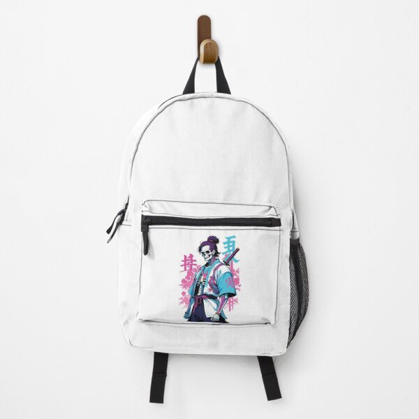 Item preview, Oni Skeleton Samurai Vaporwave Aesthetic designed and sold by LuminOrb.