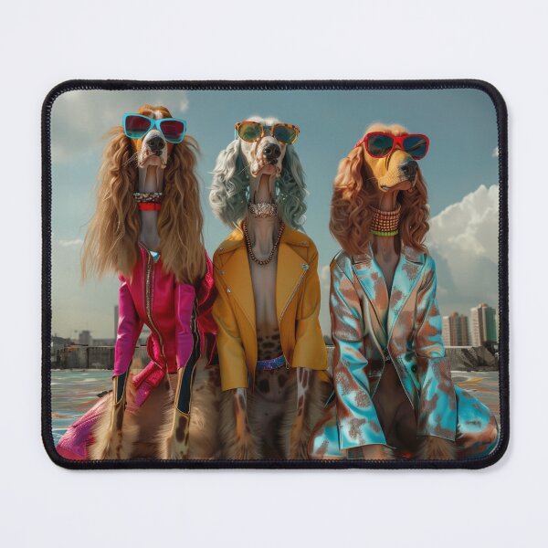 Item preview, Afghan Hound Fashion Queens - The PAWS CITY Collection designed and sold by PerriePrestige.