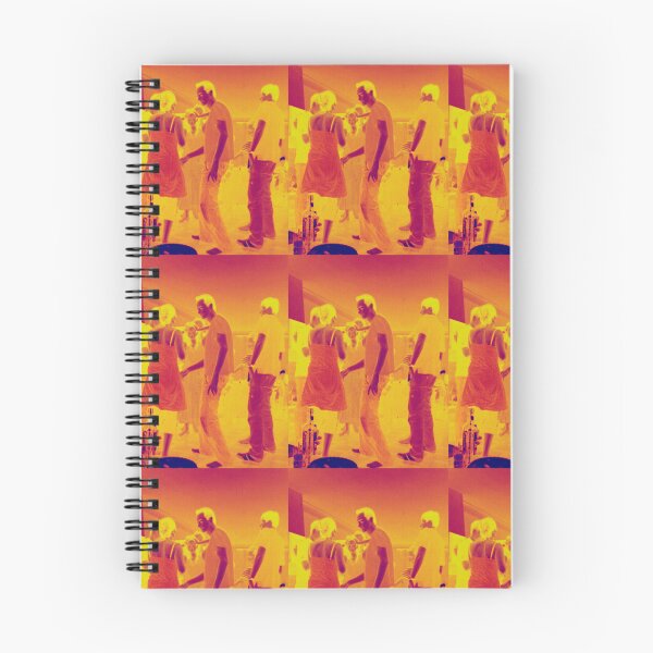 Item preview, Filtered photograph of neon orange nightclub dancers designed and sold by Carré Comme Orange.