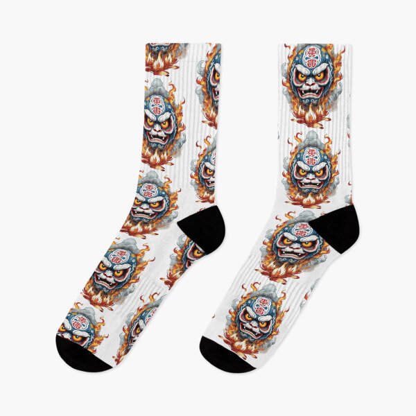 Item preview, Japanese Daruma and Demon Vintage Design designed and sold by LuminOrb.