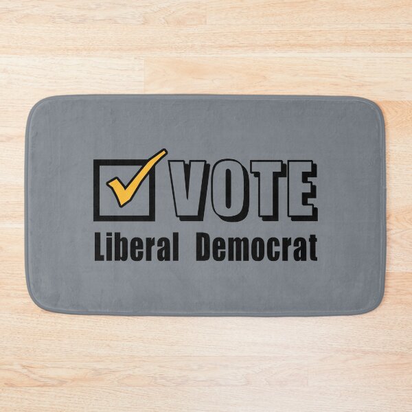 Item preview, Vote Liberal Democrat. Election ballot tick box (black) designed and sold by SolidEarthArt.